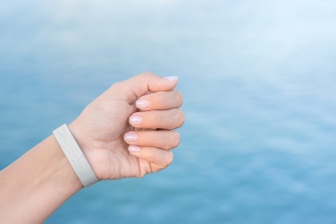 Logotrade promotional giveaway picture of: Sheet of seed paper wristbands