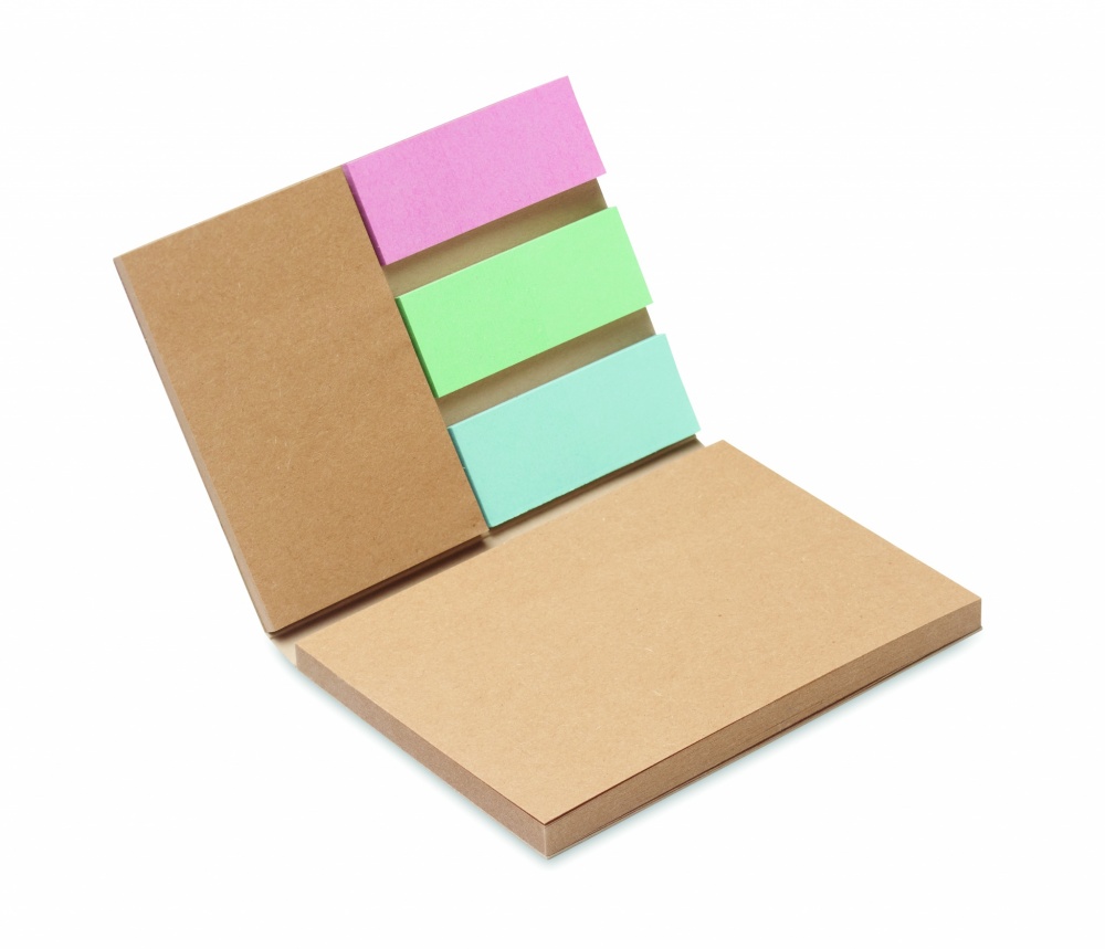 Logo trade promotional item photo of: Recycled paper memo set