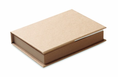 Logo trade advertising products image of: Recycled memo pad set