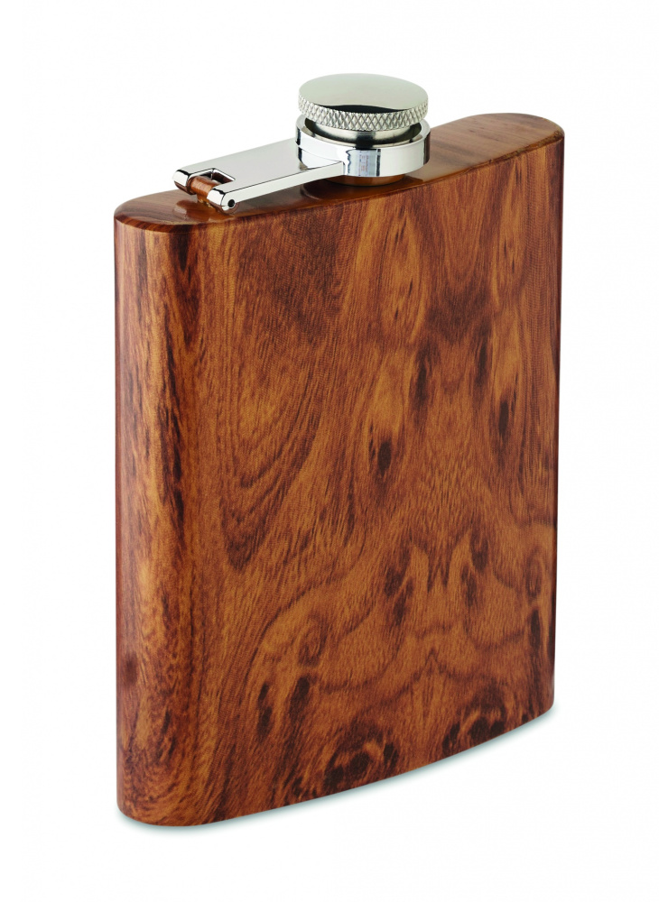 Logo trade promotional giveaways picture of: Slim hip flask 190 ml