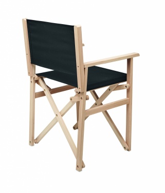 Logotrade advertising products photo of: Foldable wooden beach chair