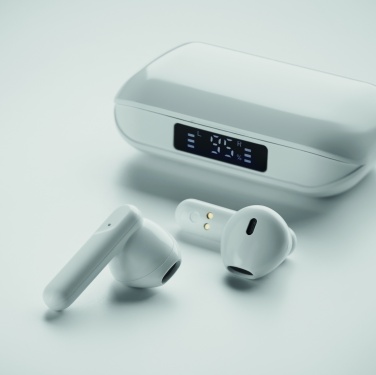 Logotrade promotional items photo of: Recycled ABS TWS earbuds