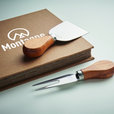 Logo trade promotional products picture of: Set of 4 cheese knives