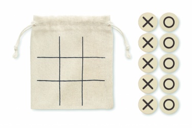 Logotrade corporate gift image of: Wooden tic tac toe