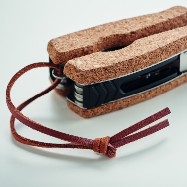 Logo trade promotional gifts image of: Multi tool pocket knife cork