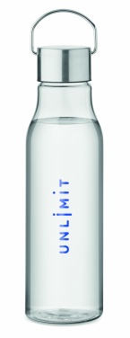 Logo trade promotional products image of: RPET bottle with PP lid 600 ml