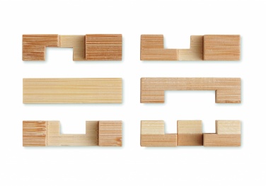 Logotrade promotional merchandise image of: Bamboo brain teaser puzzle