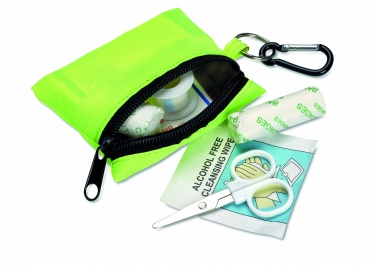 Logotrade corporate gift picture of: First aid kit w/ carabiner