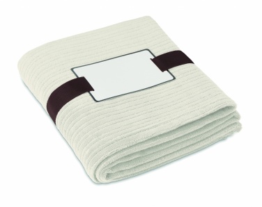 Logo trade business gifts image of: Fleece blanket.240 gr/m2
