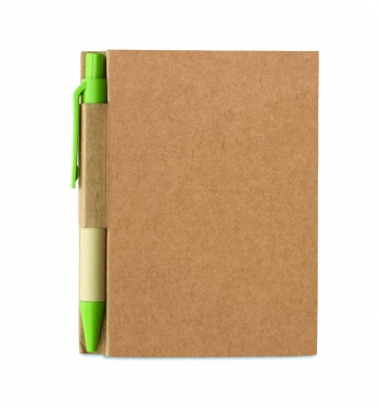 Logotrade promotional products photo of: Recycled notebook with pen