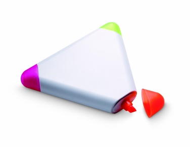 Logotrade promotional gift image of: Triangular highlighter