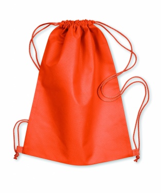 Logo trade promotional gifts picture of: 80gr/m² nonwoven drawstring