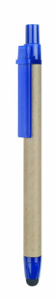 Logo trade promotional giveaway photo of: Recycled carton stylus pen