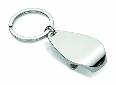 Logotrade promotional product image of: Bottle opener key ring Tornio