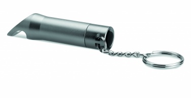 Logotrade corporate gift picture of: Metal torch key ring Ylivieska