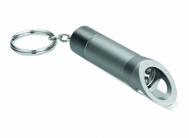 Logo trade promotional giveaways image of: Metal torch key ring Ylivieska