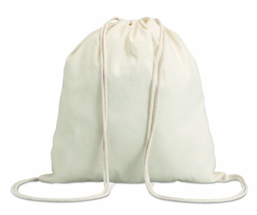 Logotrade promotional merchandise photo of: 100gr/m² cotton drawstring bag