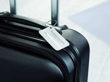 Logotrade promotional gift picture of: Aluminium luggage tag