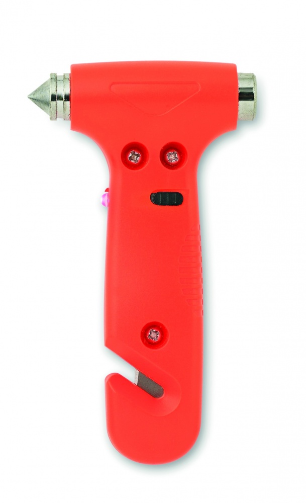Logotrade corporate gift image of: 3 in 1 Emergency hammer