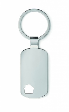 Logotrade promotional items photo of: Key ring with house detail Jelgava