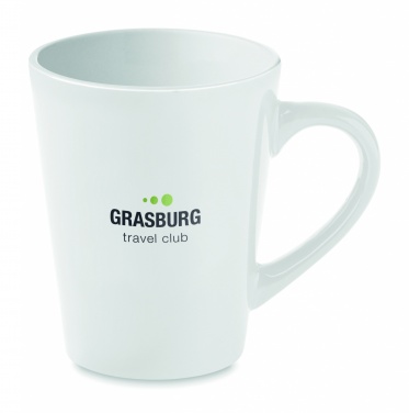 Logo trade business gifts image of: Ceramic coffee mug 180 ml