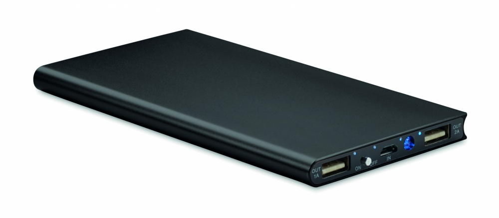 Logo trade promotional merchandise image of: Power bank 8000 mAh