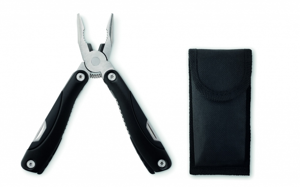 Logo trade advertising products image of: Foldable multi-tool knife