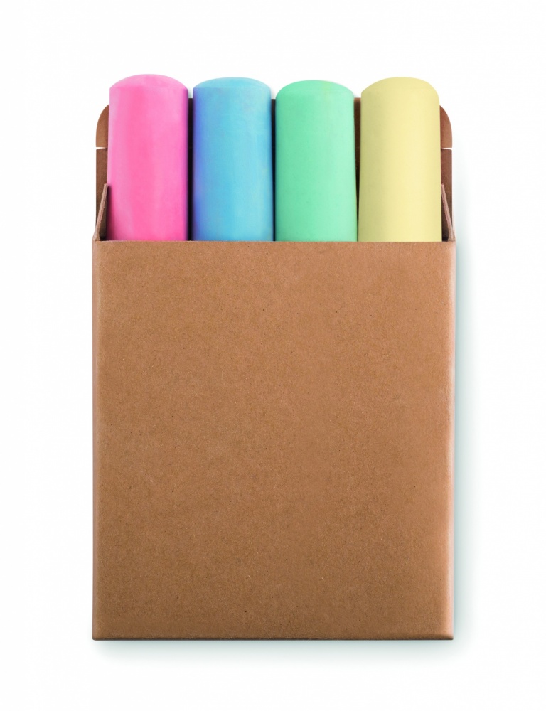 Logotrade promotional gift image of: 4 chalk sticks