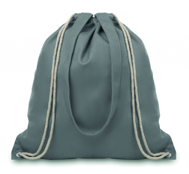 Logotrade promotional product picture of: 220gr/m² canvas 2 function bag