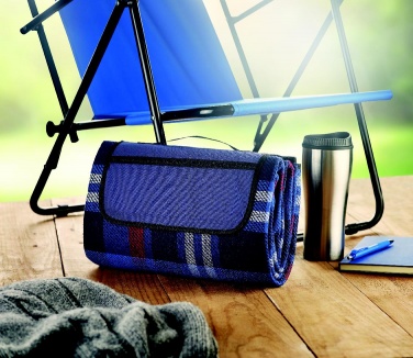 Logo trade promotional giveaways picture of: Acrylic picnic blanket