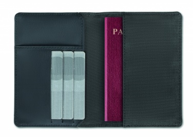 Logo trade promotional merchandise photo of: 2 Tone passport holder