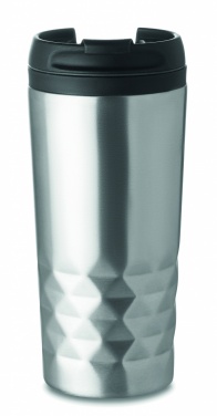 Logo trade corporate gifts picture of: Double wall travel cup 280 ml