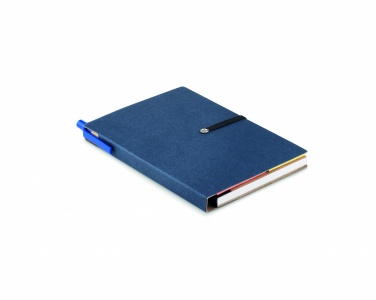 Logo trade promotional merchandise photo of: Notebook w/pen & memo pad