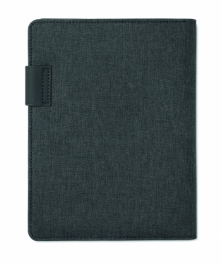 Logotrade promotional product image of: A5 folder with power bank