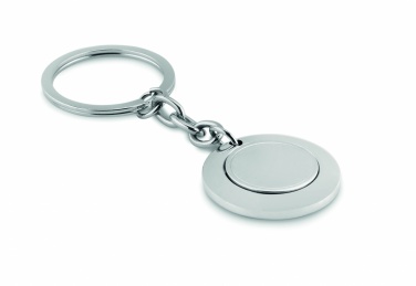 Logo trade advertising products image of: Key ring with token Cēsis