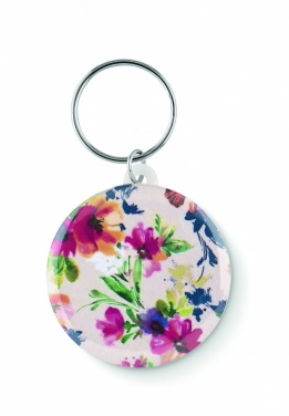 Logo trade promotional gifts image of: Small pin button key ring Tukums