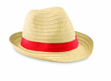 Logo trade corporate gift photo of: Paper straw hat