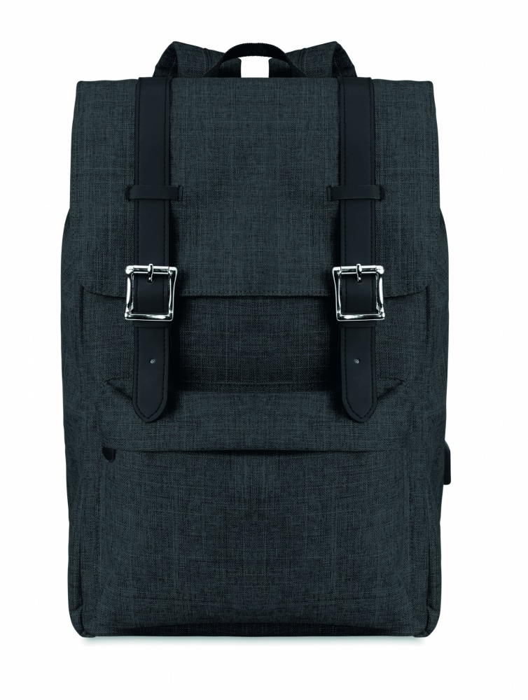 Logotrade promotional product picture of: Backpack in 600D polyester