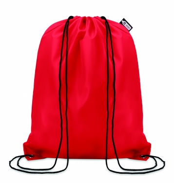 Logo trade promotional merchandise image of: 190T RPET drawstring bag