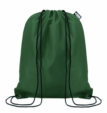 Logo trade promotional merchandise image of: 190T RPET drawstring bag