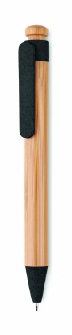 Logotrade business gift image of: Bamboo/Wheat-Straw ABS ball pen