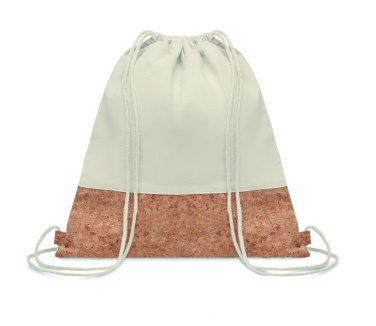 Logo trade promotional gifts picture of: 160gr/m² cotton drawstring bag