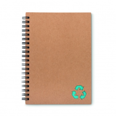 Logo trade promotional gifts picture of: Mineral paper notebook 70 line