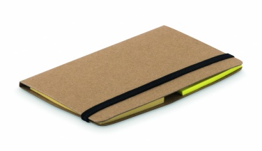 Logo trade promotional giveaway photo of: Card holder with memo set