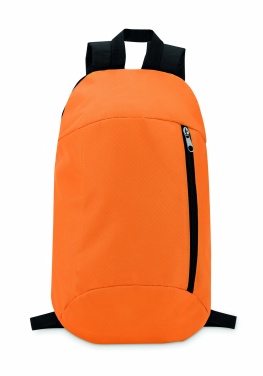 Logo trade business gift photo of: Backpack with front pocket