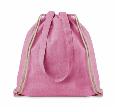 Logo trade promotional products image of: 140gr/m² recycled fabric bag