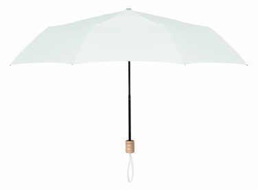 Logo trade advertising product photo of: 21 inch RPET foldable umbrella