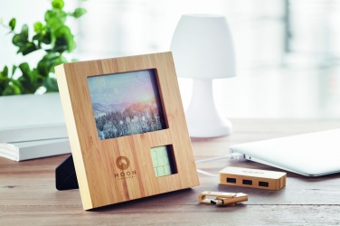 Logotrade promotional product picture of: Photo frame with weather statio