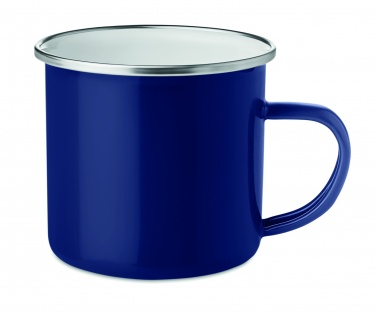 Logo trade advertising products image of: Metal mug with enamel layer