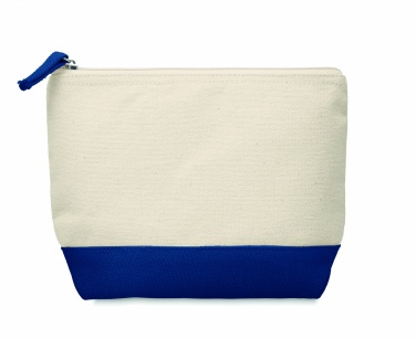 Logo trade promotional product photo of: Bicolour cotton cosmetic bag